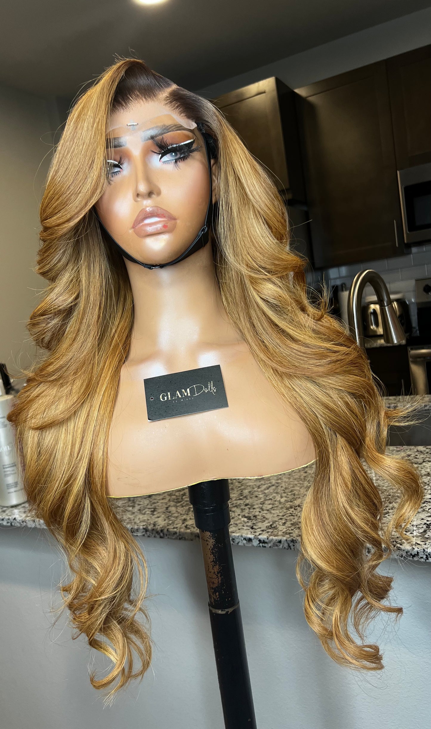 #5 Blonde Glueless Closure Unit