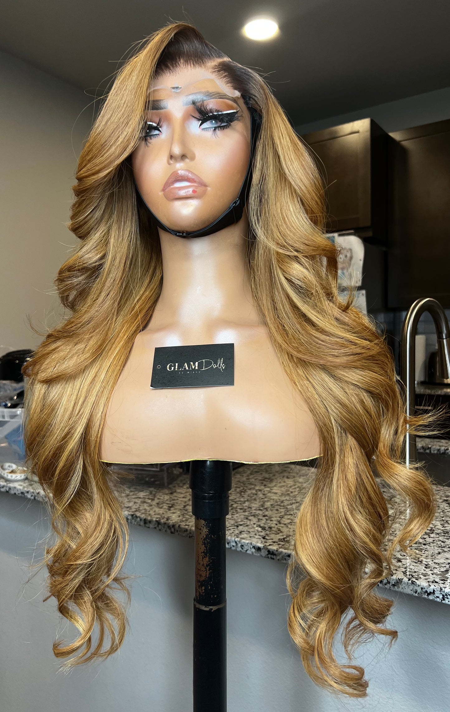 #5 Blonde Glueless Closure Unit