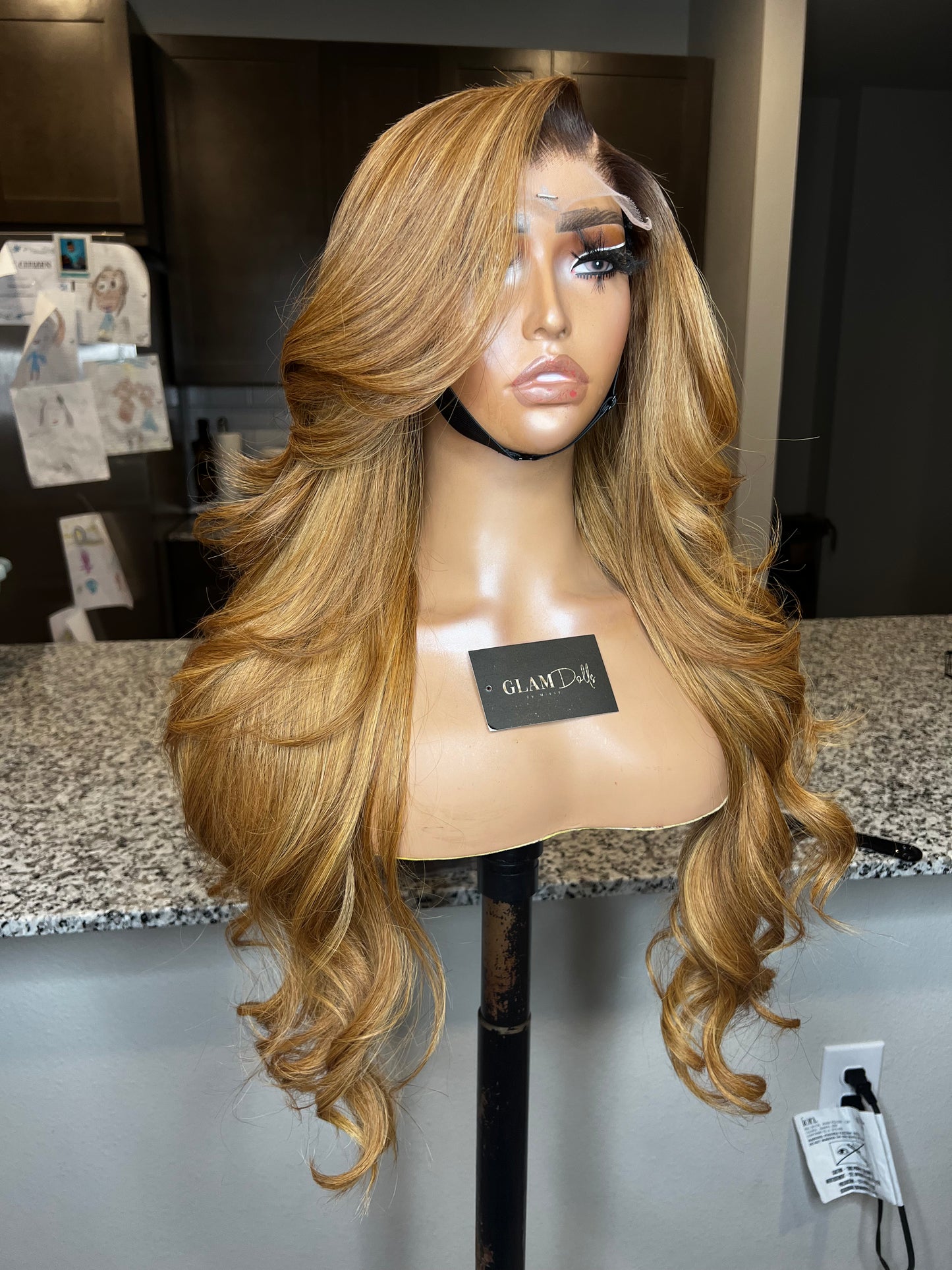 #5 Blonde Glueless Closure Unit